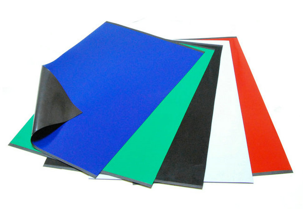 magnetic sheet with PVC