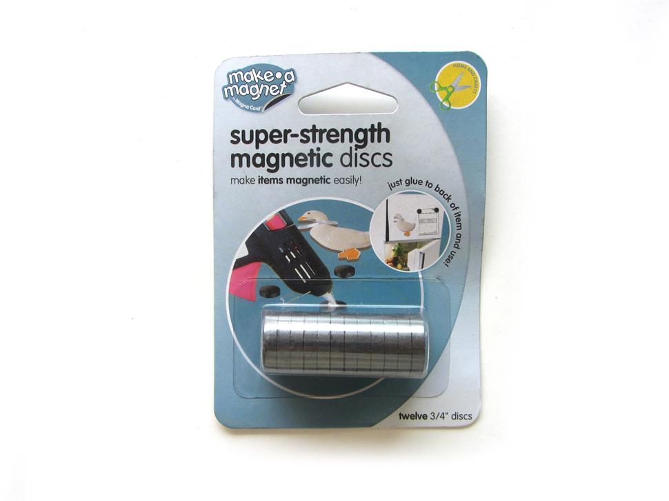 Strong ferrite magnet button set