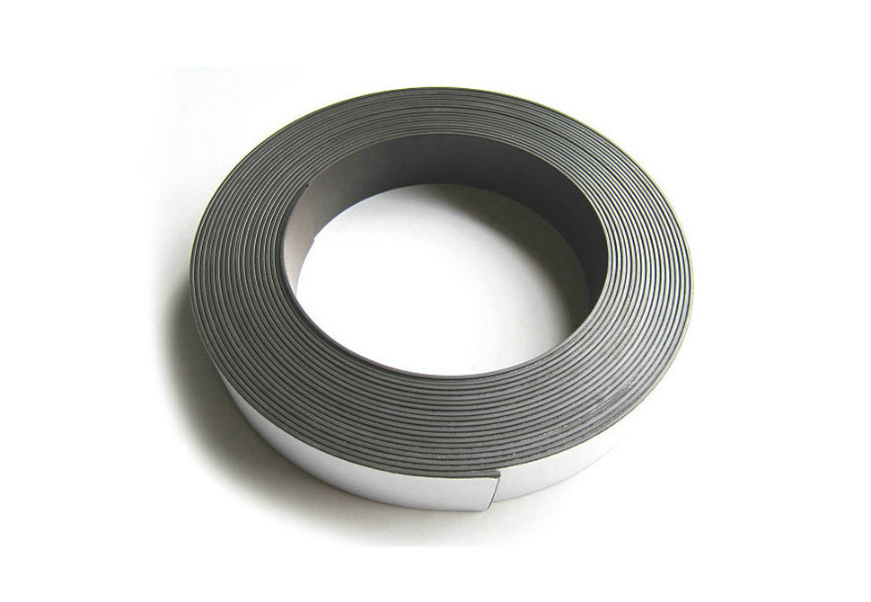 Magnetic strips with self adhesive 